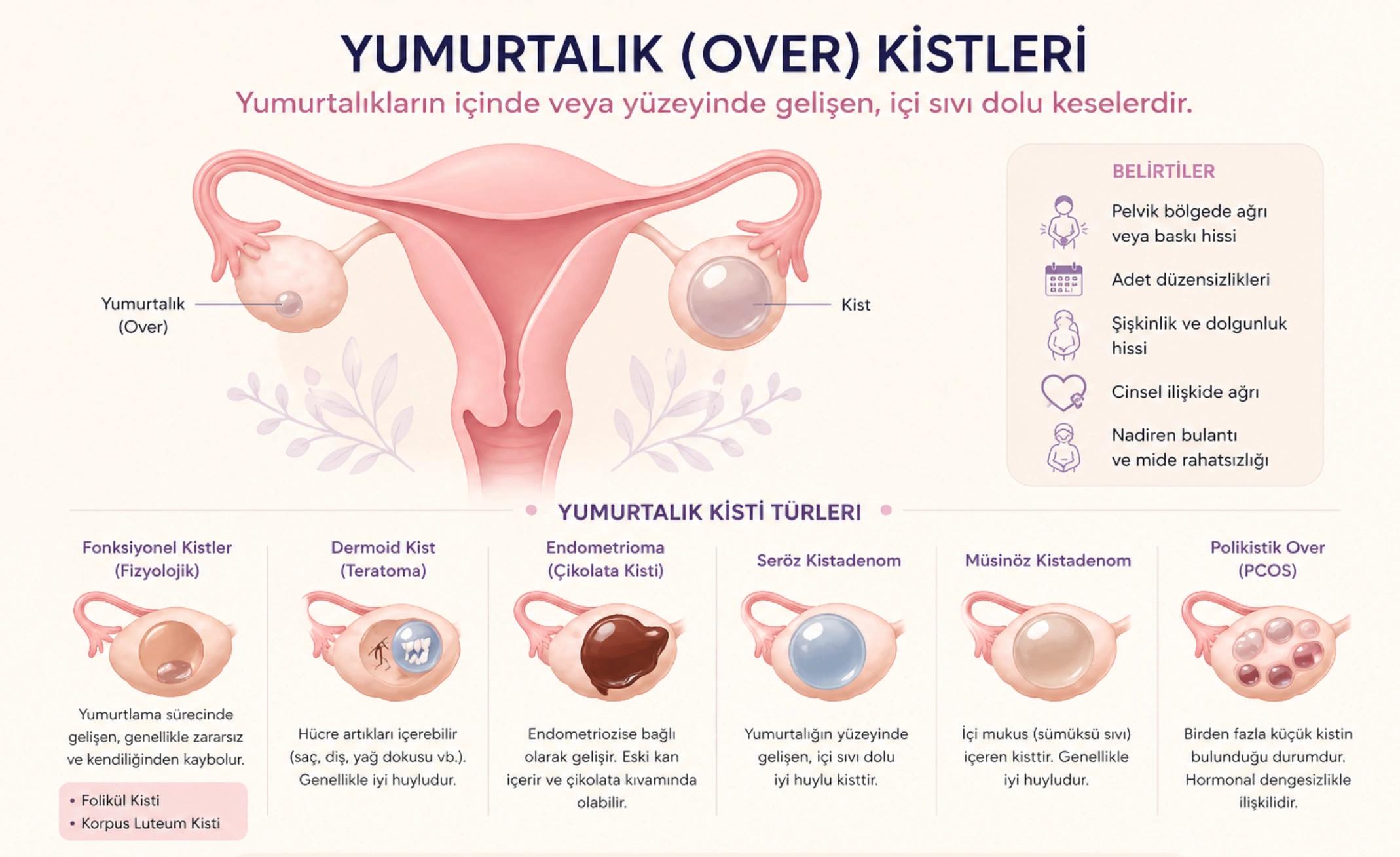 Ovarian Cysts and Their Treatment
